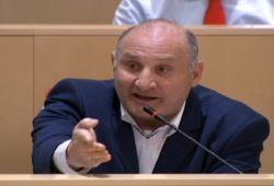 Emzar Kvitsiani MP Emzar Kvitsiani apologizes to population News Agency InterpressNews