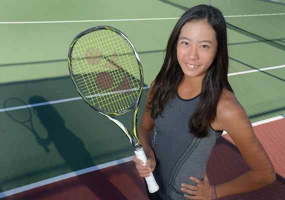 Ena Shibahara UCLAbound Ena Shibahara wins 2015 Daily Breeze Girls Tennis Player