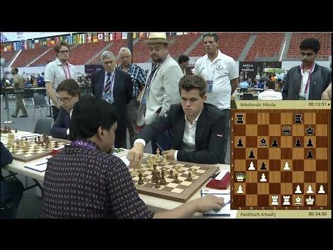 Enamul Hossain Magnus Carlsen Vs Enamul Hossain World Chess Olympiad 2016 Baku