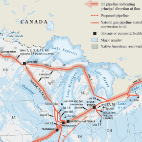 Enbridge Line 5 10 littleknown facts about the Mackinac oil pipeline through the