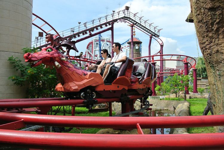 Enchanted Airways Enchanted Airways Roller coaster in Batam Wanderant