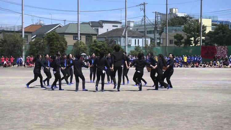 Ōendan 2015 CHS Sports Day Blue endan cheering squad ver1 YouTube