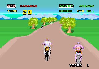 Enduro Racer Enduro Racer Videogame by Sega