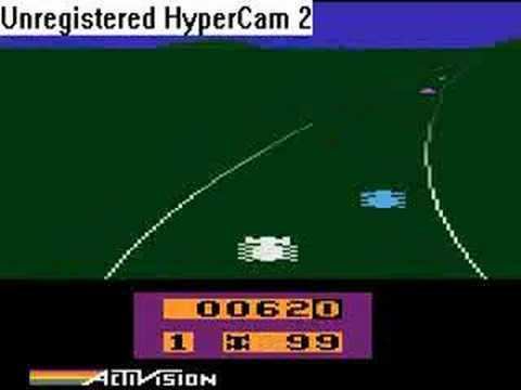 Enduro (video game) Video games of the past Enduro Atari 2600 YouTube