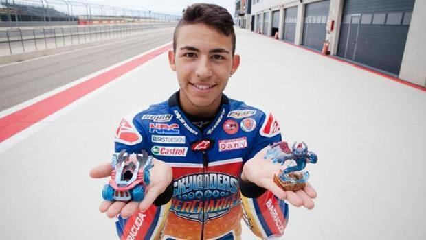 Enea Bastianini Enea Bastianini e gli Skylanders SuperChargers