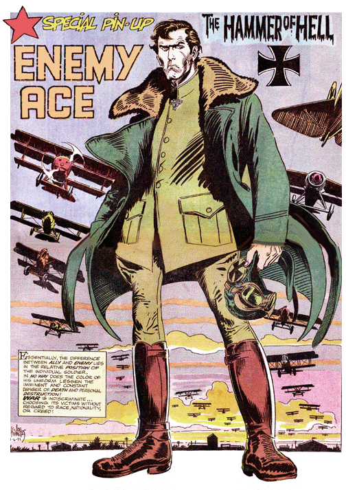 Enemy Ace DIAL B for BLOG THE WORLD39S GREATEST COMIC BLOGAZINE