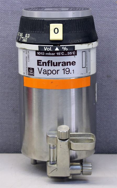 Enflurane Dragerwerk Enflurane DragerVapor Vapor Anesthetic Vaporizer 191