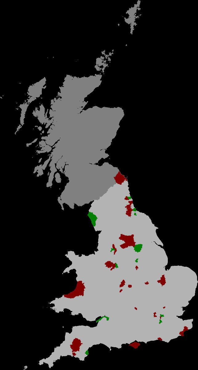 England and Wales mayoral referendums