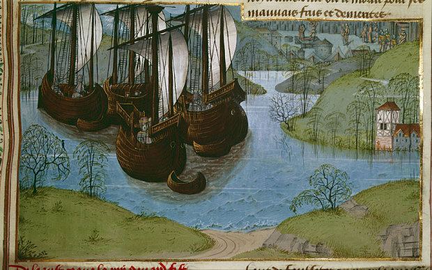 English carrack Holigost Henry V39s warship the Holigost found in Hampshire Inside Libraries