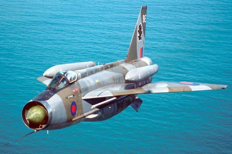 English Electric Lightning English Electric Lightning with overwing fuel tanks Aircraft