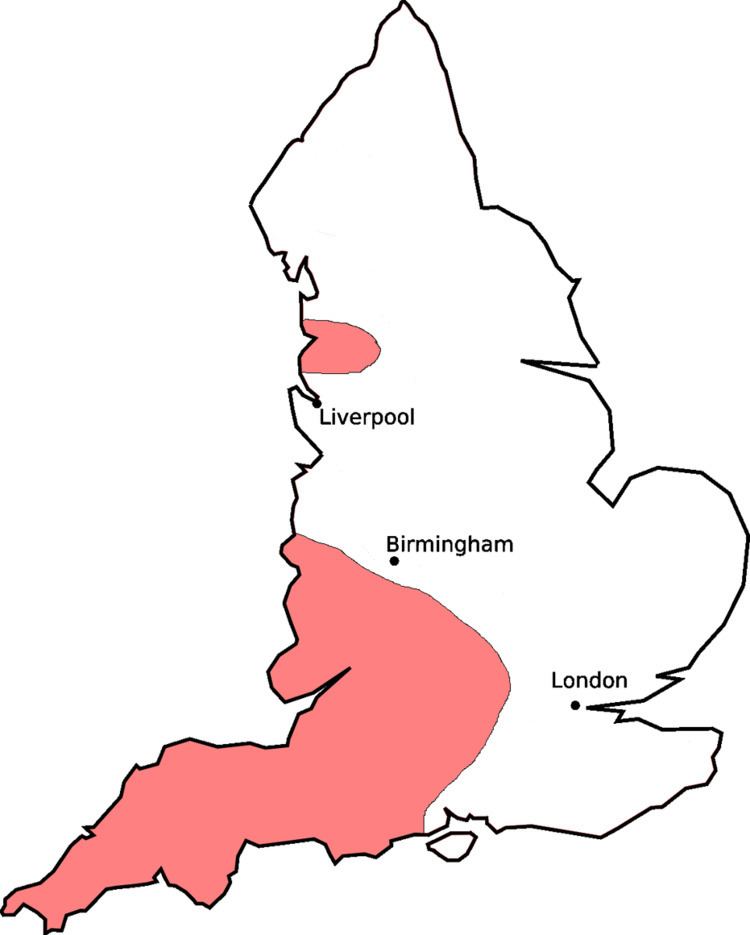English language in northern England