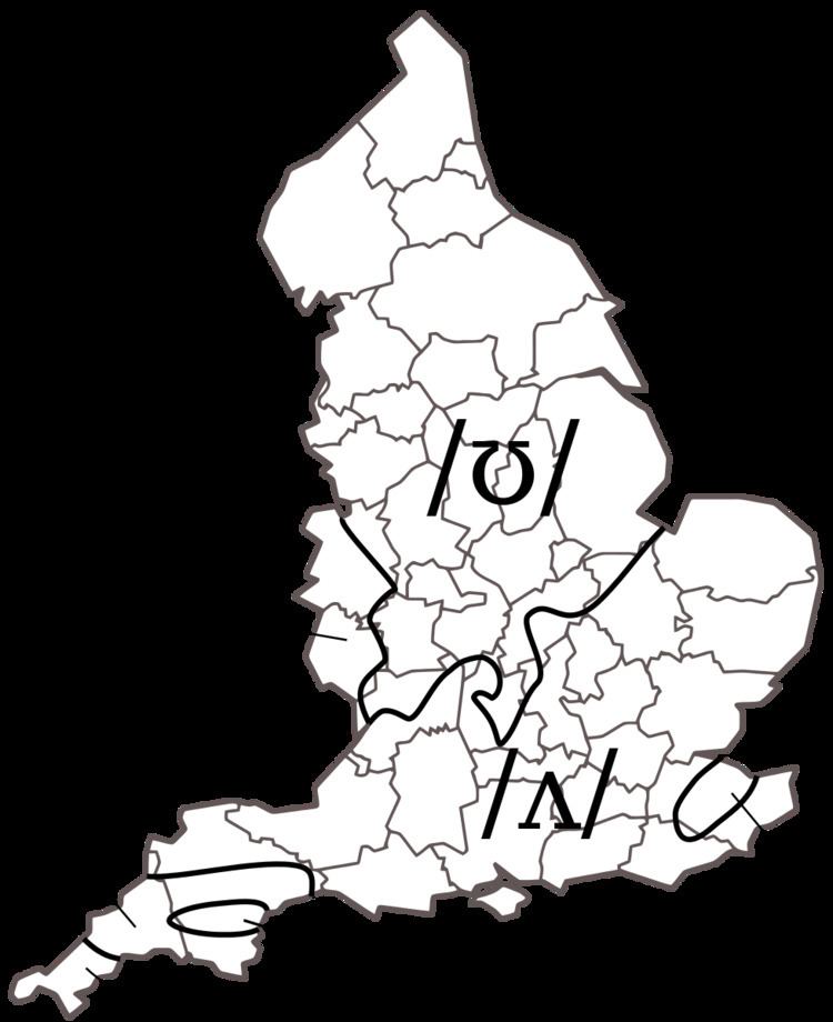 English language in southern England