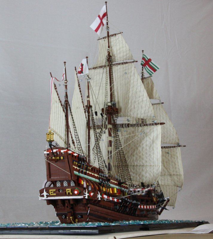 English ship Revenge (1577) English warship quotRevengequot from 1577 in minifigscale 150 Pirate