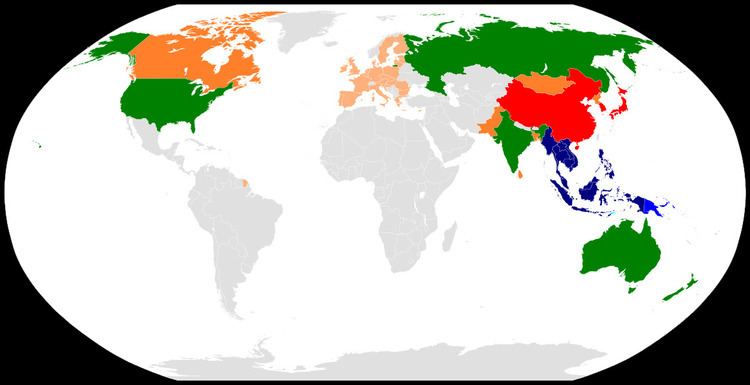 Enlargement of the Association of Southeast Asian Nations