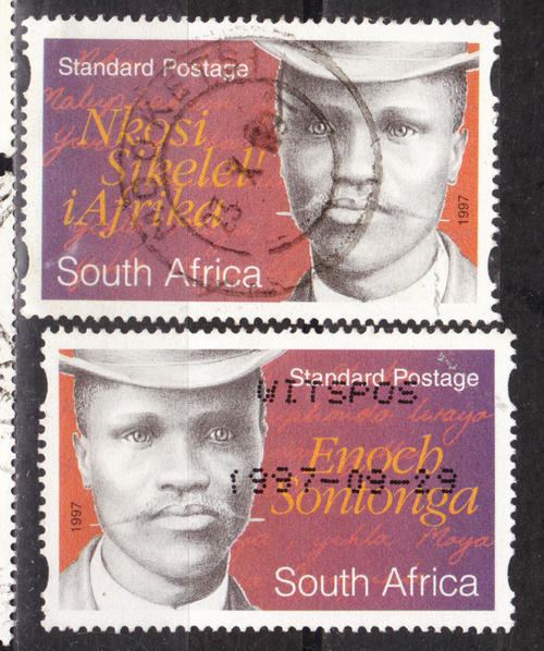 Enoch Sontonga Republic of South Africa SOUTH AFRICA 1997 ENOCH