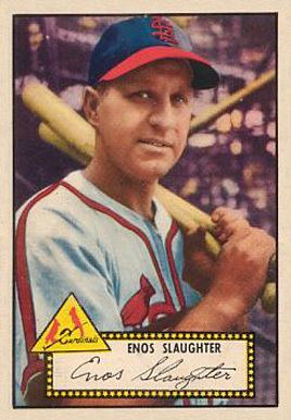 Enos Slaughter Enos Slaughter 1952 Topps 065