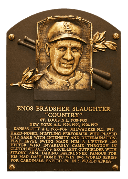 Enos Slaughter Enos Slaughter Baseball Stats by Baseball Almanac