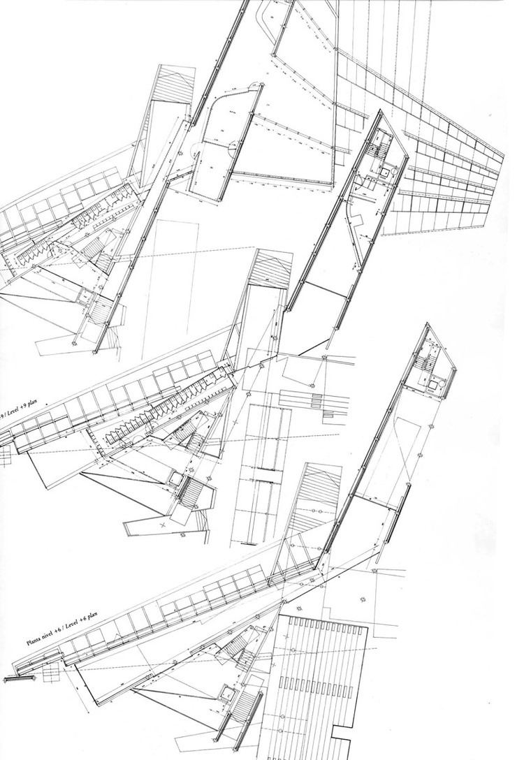 Enric Miralles MAPS The Architectural Plan as a Map Drawings by