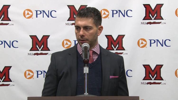 Enrico Blasi NCHC Miami RedHawks Hockey Post Game Press Conference