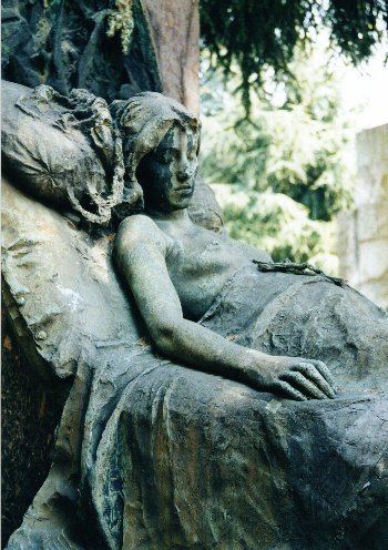 Enrico Butti Isabella Casati memorial sculptor Enrico Butti 1890