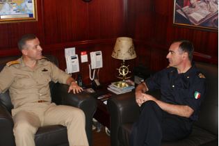 Enrico Credendino Rear Admiral Oguz Karaman from the Turkish Navy talks to E Flickr