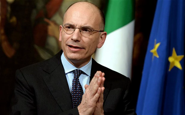 Enrico Letta Italian prime minister Enrico Letta to resign after party