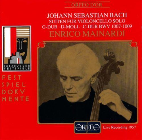 Enrico Mainardi Bach Cello Suites 1 3 Enrico Mainardi Songs Reviews Credits
