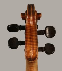 Enrico Rocca A superb certified Italian violin by Enrico Rocca Genova 1912