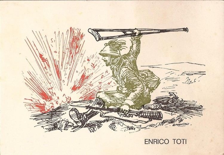 Enrico Toti The crutch of Enrico Toti Some WW1 Photographs