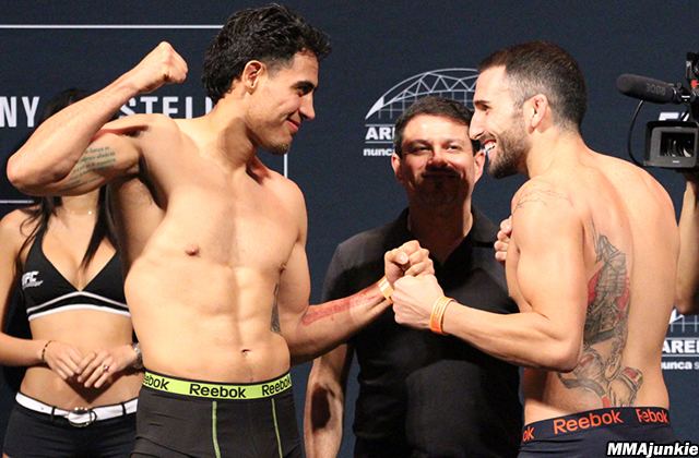 Enrique Marín UFC Fight Night 78 video highlights Erick Montano vs Enrique Marin