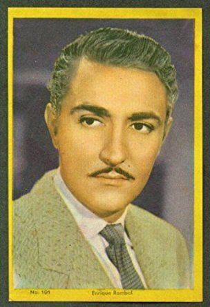 Enrique Rambal Mexican actor Enrique Rambal 3x5 pic Argentina 1959 at Amazons