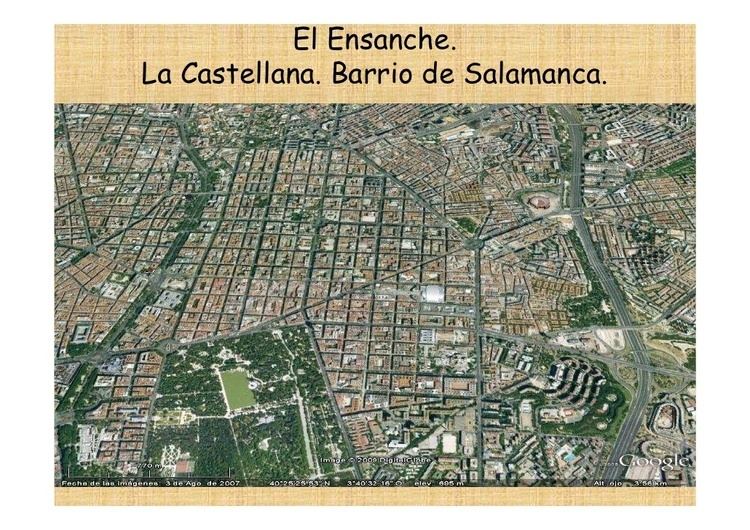 Ensanche Plano urbano de Madrid desde el Ensanche al s XXI 2 parte Com