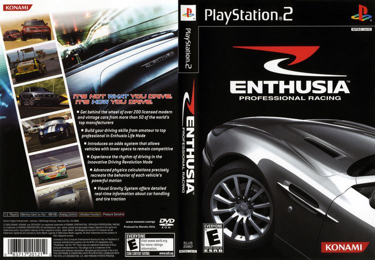 Enthusia Professional Racing Enthusia Professional Racing Cover Download Sony Playstation 2