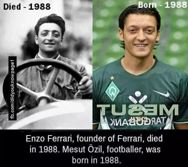 Enzo Ferrari (footballer) Reincarnation Between Mesut Ozil And Enzo Ferrari NAIJCOM