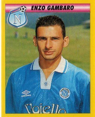 Enzo Gambaro NAPOLI Enzo Gambaro 166 MERLIN Calcio 94 Italian Serie A