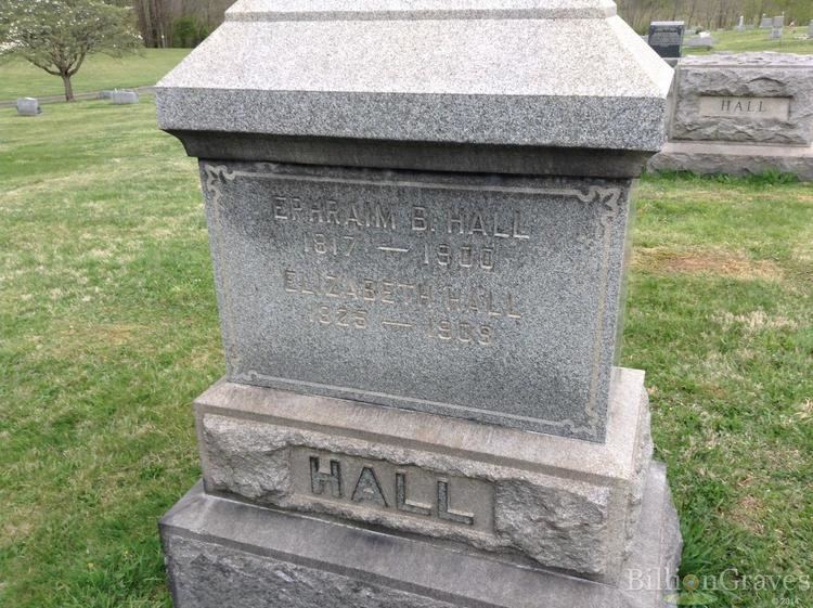 Ephraim B. Hall Grave Site of Ephraim B Hall 18171900 BillionGraves