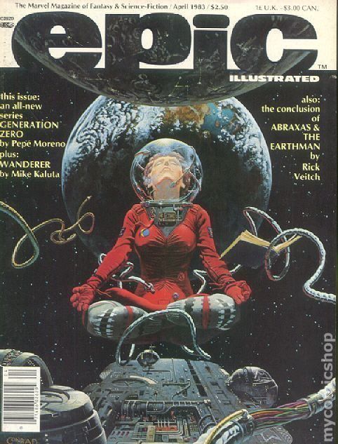 Epic Illustrated Epic Illustrated 1980 Magazine comic books