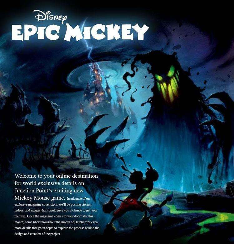 Epic Mickey Epic Mickey GameInformer
