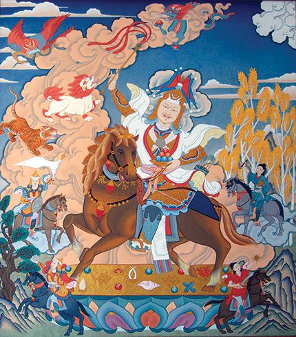 Epic of King Gesar From Folk Hero to Deity Lion39s Roar