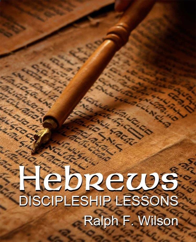 Epistle to the Hebrews wwwjesuswalkcomhebrewsimageshebrewsfrontcove