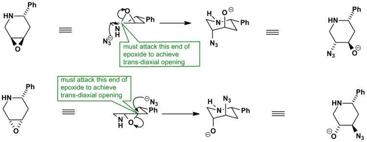 Epoxide Epoxide Opening to Give Chair Conformation is loaded