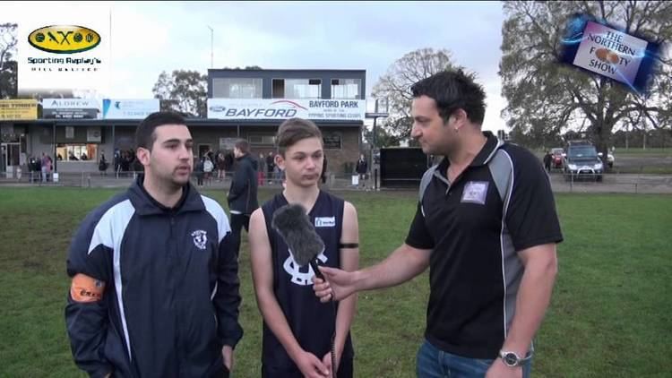 Epping Football Club The Northern Footy Show Coach Michael and young Ryan from the