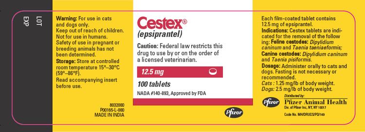 Epsiprantel Cestex epsiprantel Veterinary Tablets