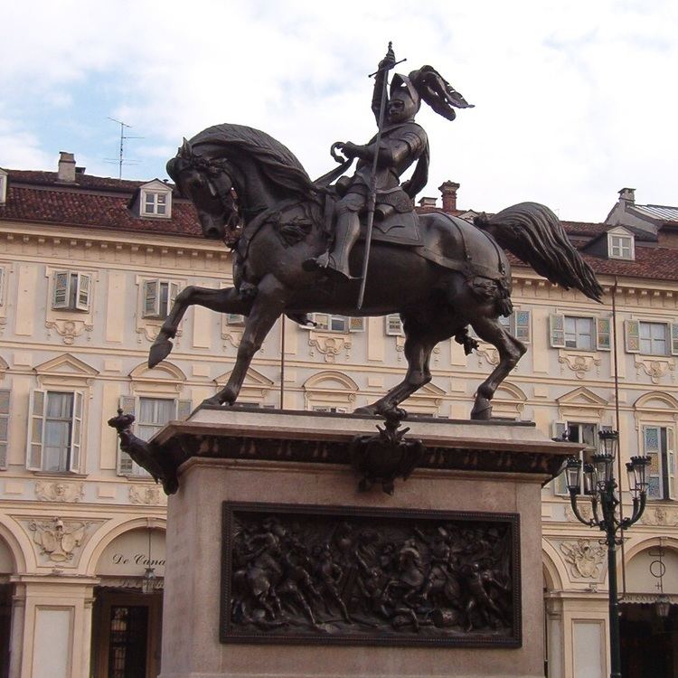 Equestrian monument of Emmanuel Philibert, Turin