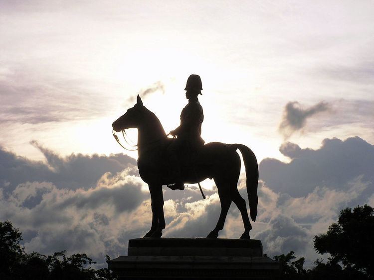 Equestrian statue of King Chulalongkorn