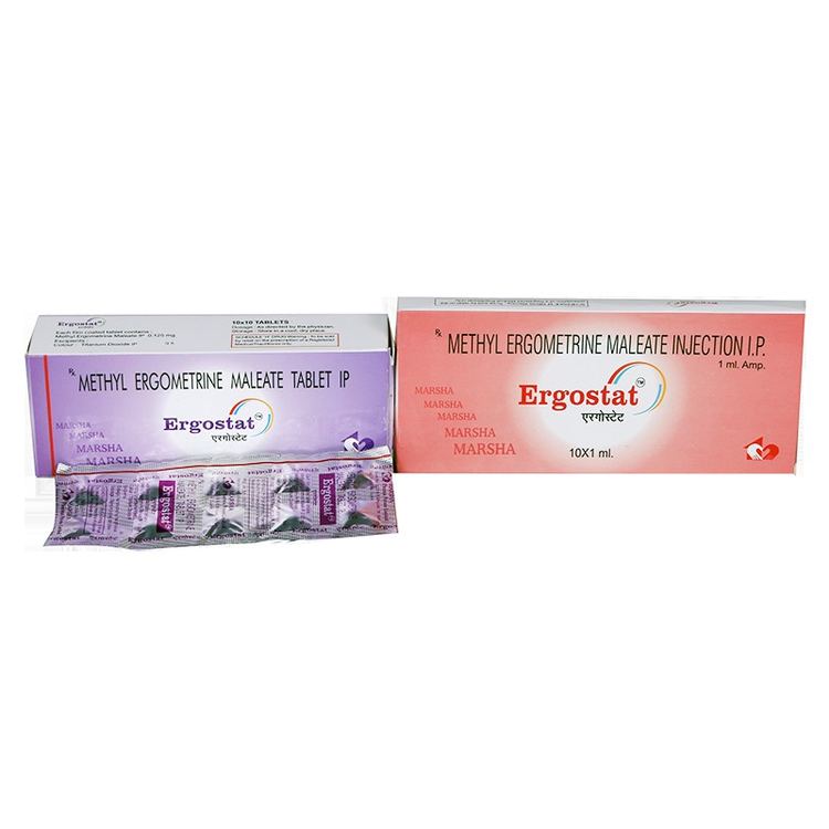 Ergometrine Methyl Ergometrine Maleate Tablets amp Injections Exporter Methyl