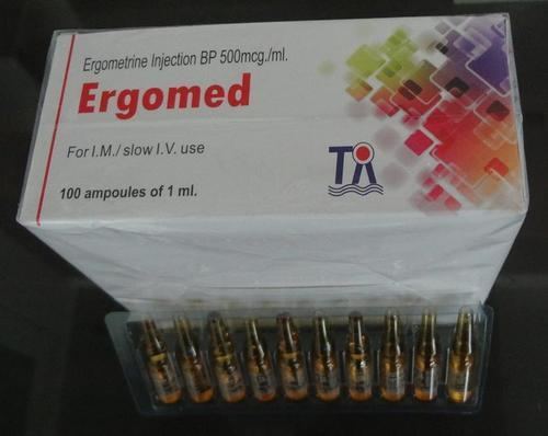 Ergometrine Ergometrine Maleate 500mcg Inj BP Ergomed in Wadala Mumbai