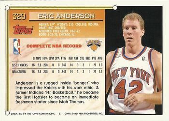 Eric Anderson (basketball) Eric Anderson Gallery The Trading Card Database