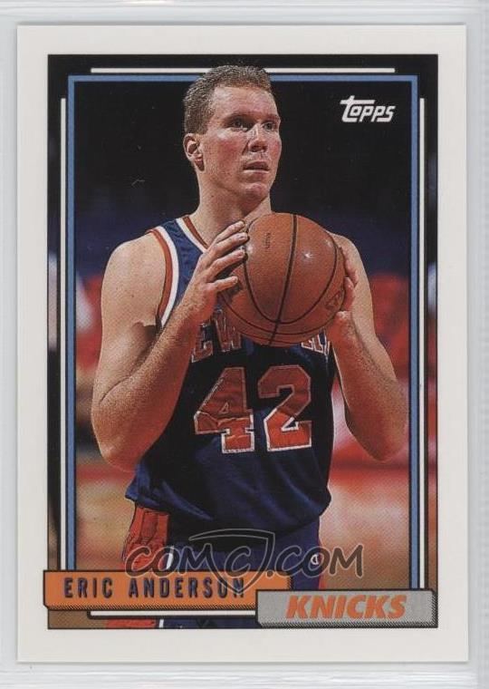 Eric Anderson (basketball) 199293 Topps Base 259 Eric Anderson COMC Card Marketplace