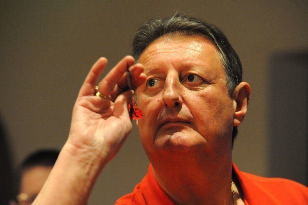 Eric Bristow Darts icon Eric Bristow on his way to Irvine Daily Record